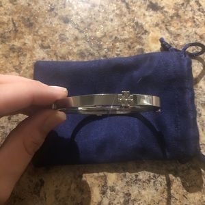 Silver Tory Burch Bracelet